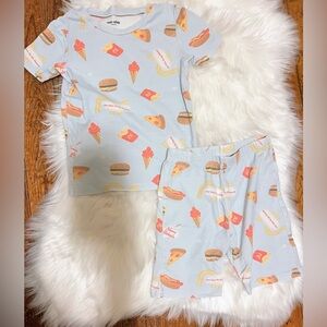 Neon Rebels Shorts/Short Sleeve PJ Set